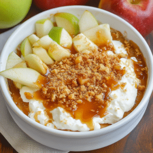 Caramel Apple Cheesecake Dip
